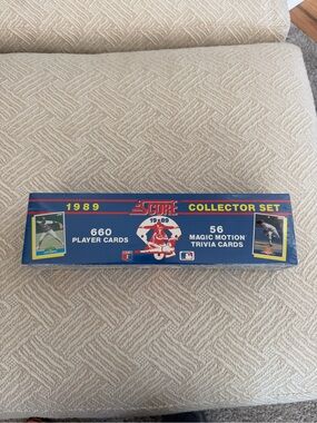 NIB Sealed 1988 Score Collector Set. Baseball Cards. MLB. 660 player cards.